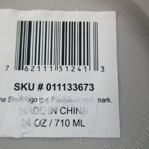 Starbucks Authentic Matte Gray Soft Touch Studded Tumbler Cup Glow in the Dark - Picture 5 of 5